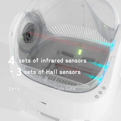 Hot Selling Cat Litter Box Automatic Cleaning Large-Sized Cat Toilets Cat Litter Box