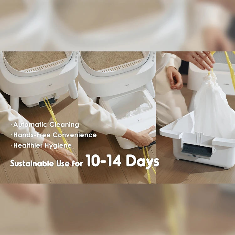 Hot Selling Cat Litter Box Automatic Cleaning Large-Sized Cat Toilets Cat Litter Box