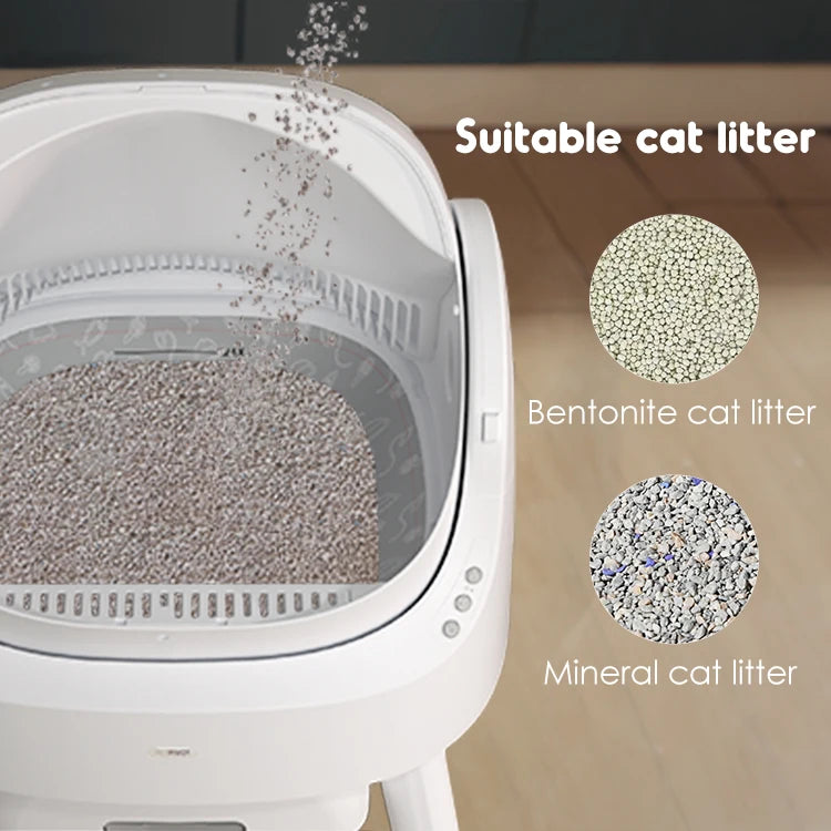 Hot Selling Cat Litter Box Automatic Cleaning Large-Sized Cat Toilets Cat Litter Box